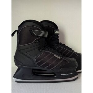 Bladerunner Onyx Ice Skates Men's Size 9 Black w/ Box & Skate Guards